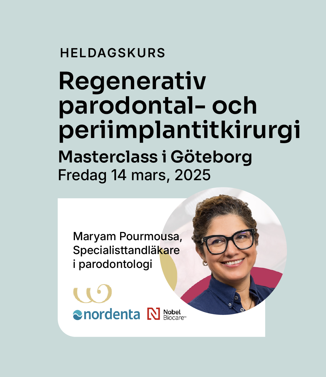 Dentnet Kurser PERIIMPLANTITKIRURGI 14 MARS 2025